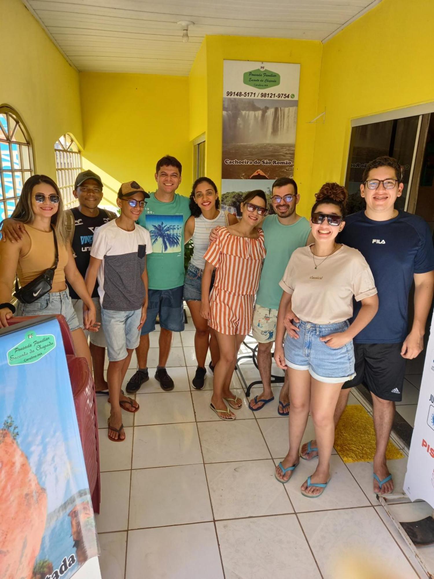 קרולינה Pousada Familiar Encanto Da Chapada מראה חיצוני תמונה